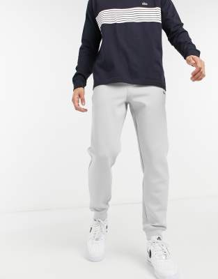 lacoste white track pants