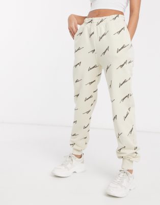 lacoste cuffed joggers