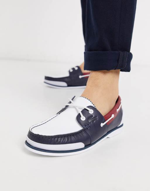 Lacoste top on sale sider shoes