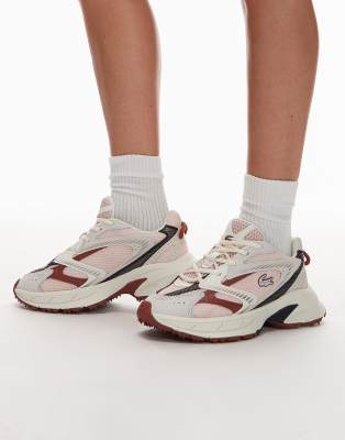 Lacoste - Neo - Sneaker in Rosa und Wollweiß