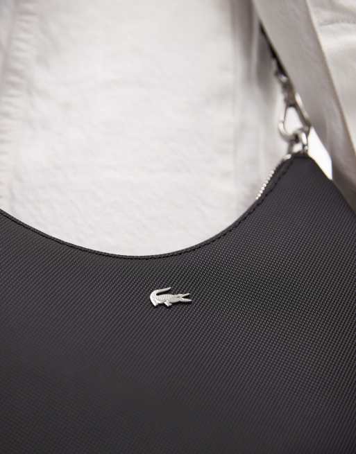 LACOSTE★Nylon Small HOBO Cross bag★実用的なデザイン Lacoste nylon shoulder bag with attachable cross body strap