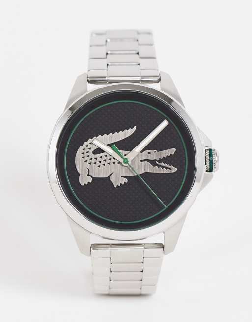 Lacoste - Orologio con bracciale unisex color argento con logo 2011131