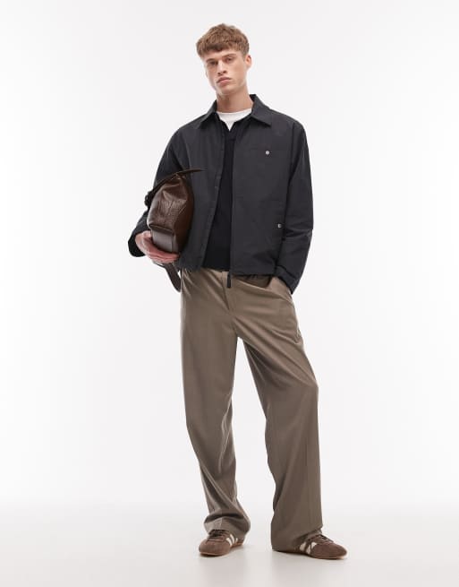 Lacoste overshirt in black, 2 of 5