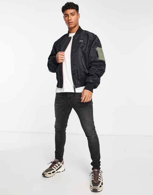 Bombers best sale lacoste noir