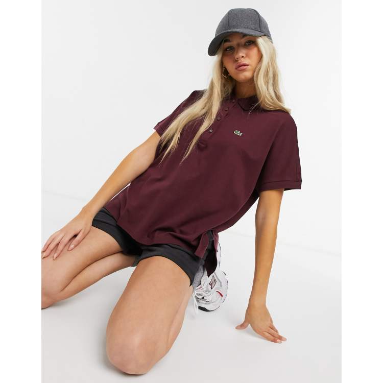 Polo lacoste best sale relaxed fit femme