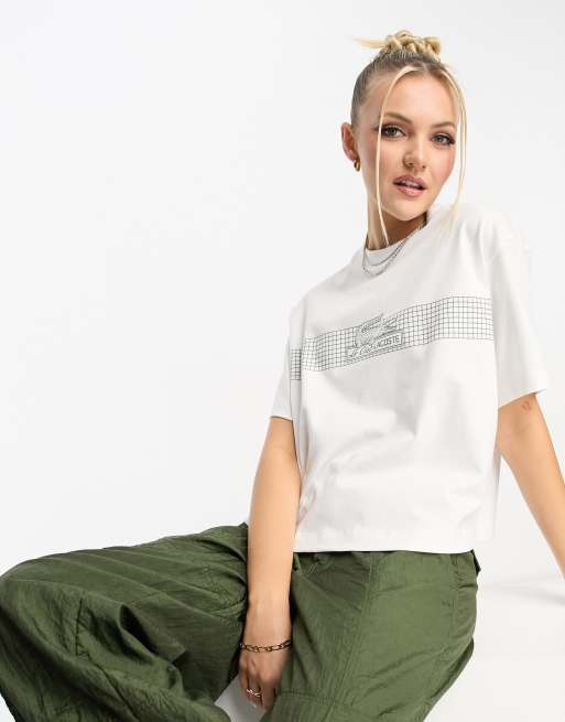 Lacoste oversized on sale t shirt