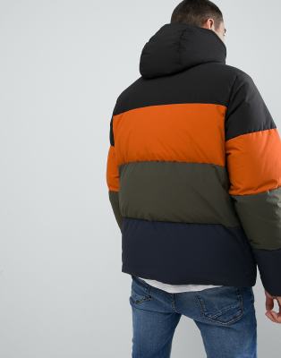 lacoste padded coat