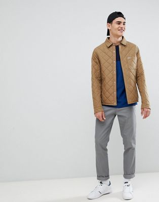 lacoste padded quilted jacket