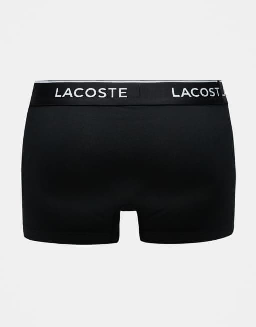 Lacoste - Pakke med 3 sorte boksershorts, 3 af 3
