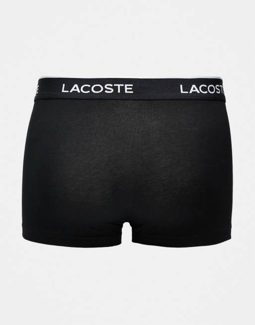 Lacoste - Pakke med 7 sorte boksershorts, 2 af 3
