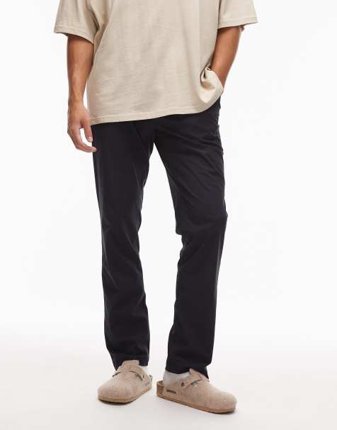 Lacoste - Pantalon chino - Bleu marine - view 1
