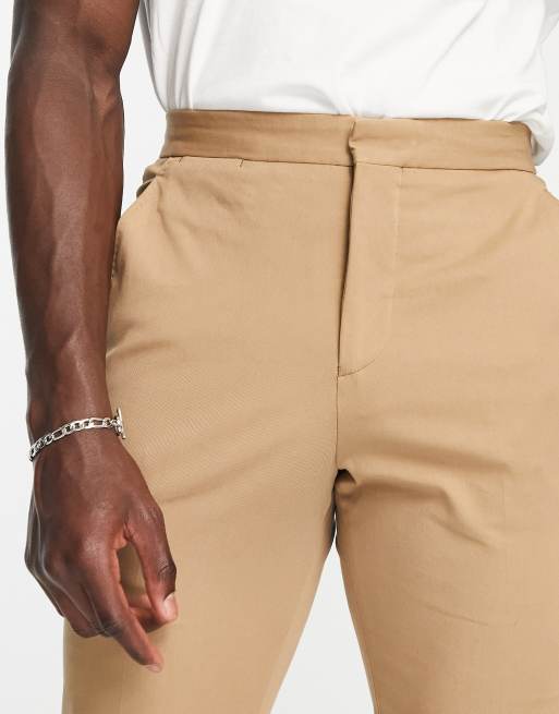 Pantalon best sale classique beige