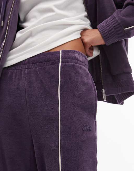 Lacoste - Pantalon de jogging d'ensemble - Violet, 5 de 5