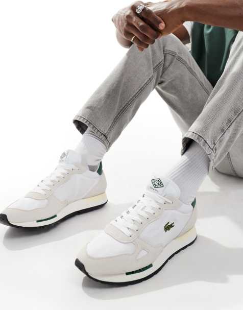 Lacoste partner 70s 124 1 sma trainers in multi - view 1