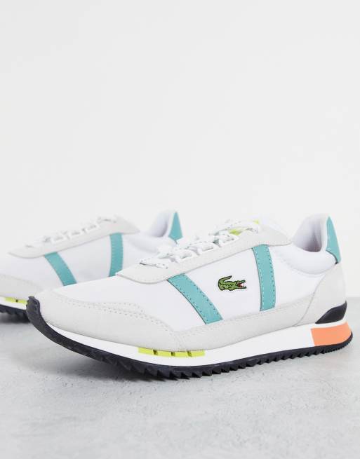 Lacoste - Partner - Retro sneakers met veters in wit