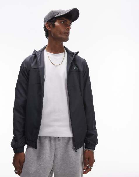 Lacoste - Performance - Gewatteerd jack met rits in zwart - view 1