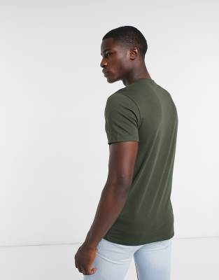 t-shirt lacoste khaki