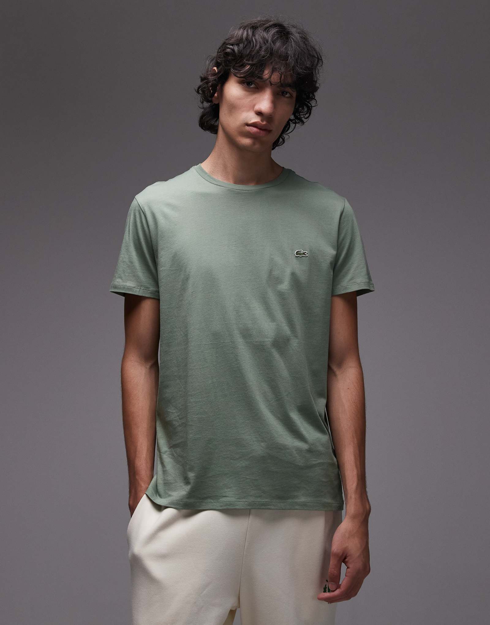 Футболка Lacoste pima с тимьяном