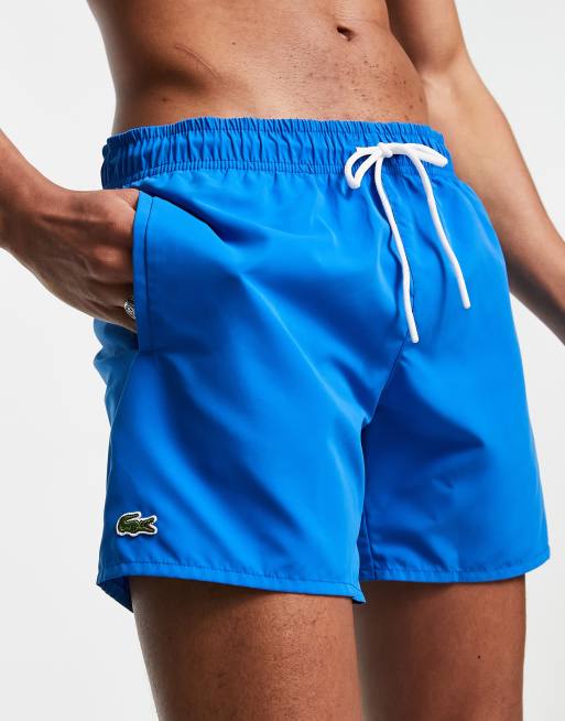 Lacoste logo on sale swim shorts