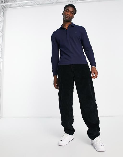Lacoste - Polo à manches longues - Bleu marine, 3 de 4