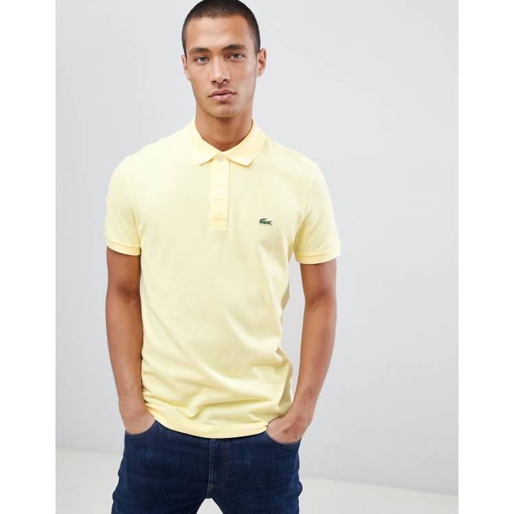 Chemise lacoste clearance jaune