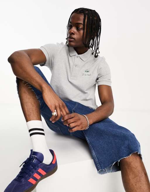 Polo lacoste gris outlet chiné