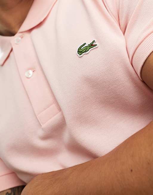 Polo lacoste shop rose clair