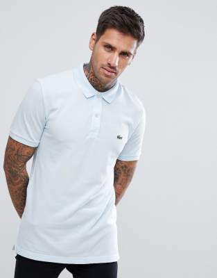 sky blue lacoste polo shirt