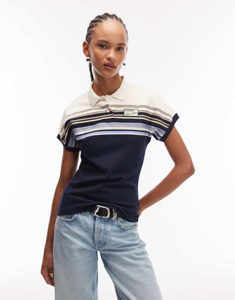 Lacoste - Poloshirt in grijs - view 1