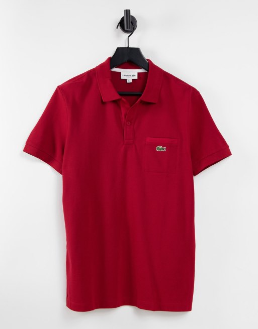 Lacoste polo best sale asos