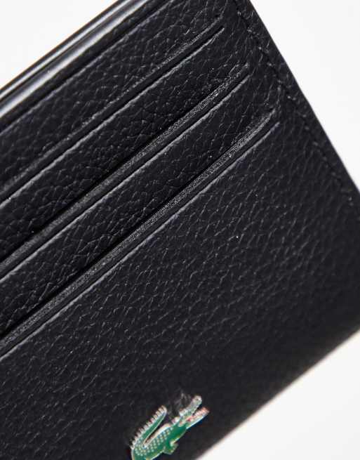 Lacoste Porte cartes logo Noir ASOS