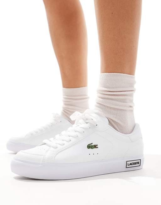 Lacoste Powercourt Hvide sneakers