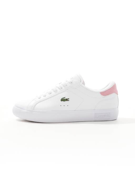 Lacoste - Powercourt - Sneakers bianche e rosa chiaro , 2 di 5