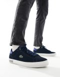 Lacoste Powercourt sneakers in navy