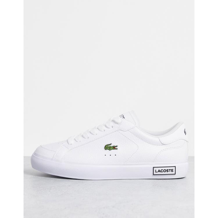 Lacoste Powercourt sneakers in triple |