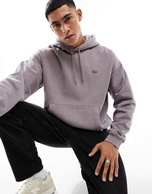 Lacoste premium hoodie in washed purple - ASOS Price Checker