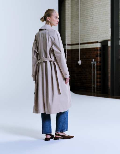 Lacoste - Premium regenjas in beige, 3 van 4