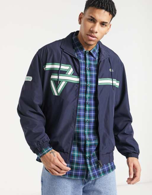 Veste jean lacoste sales