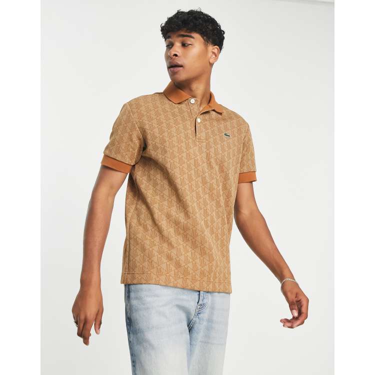 Polo lacoste outlet beige