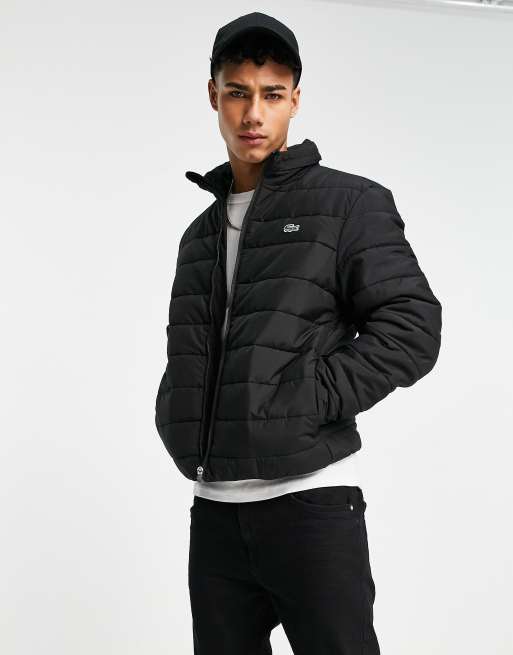 Lacoste black outlet coat