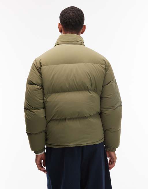 Lacoste puffer jacket in olive, 3 of 5
