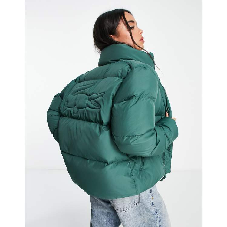 Lacoste cloud cheap hooded puffer jacket