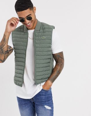 Lacoste quilted gilet jacket | ASOS