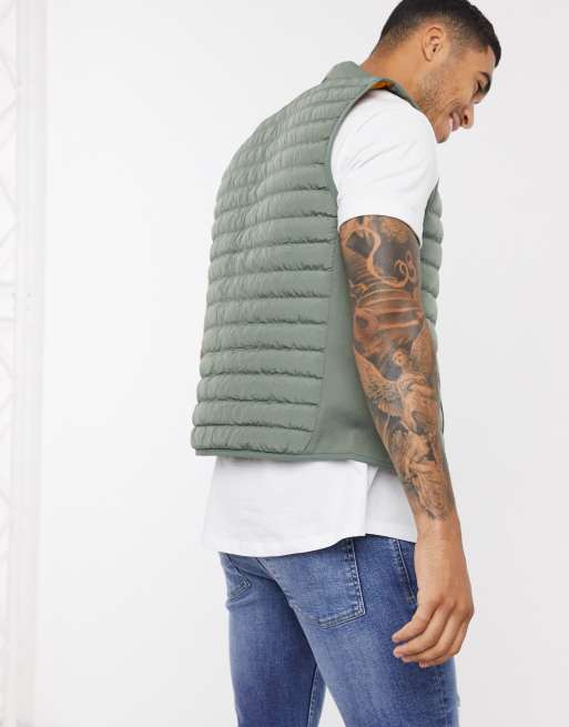 Lacoste quilted vest jacket