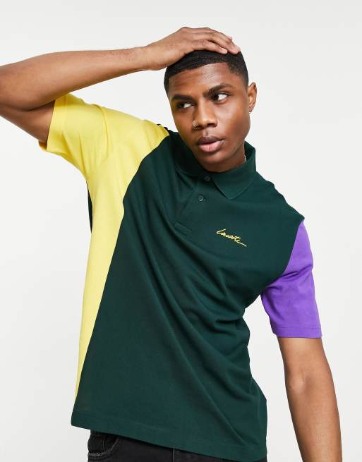 Lacoste r. lacoste vertical panel in ASOS