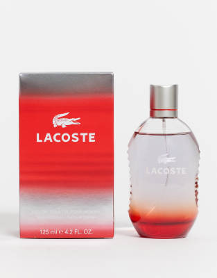 lacoste red eau de toilette spray 125ml