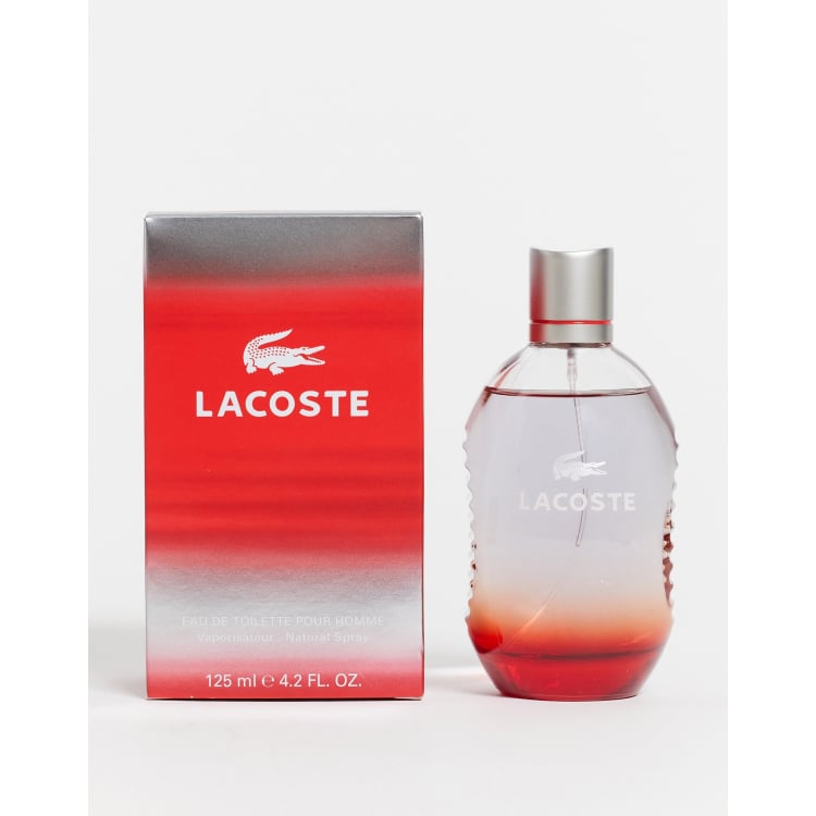 Lacoste red 125ml boots new arrivals