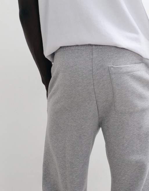 Lacoste relaxed fit logo sweatpants in grey, 4 of 5