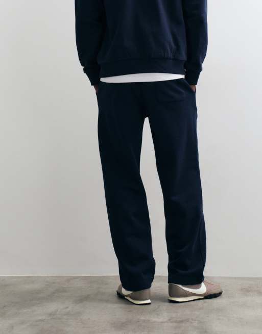 Lacoste relaxed fit logo sweatpants in navy, 3 of 5