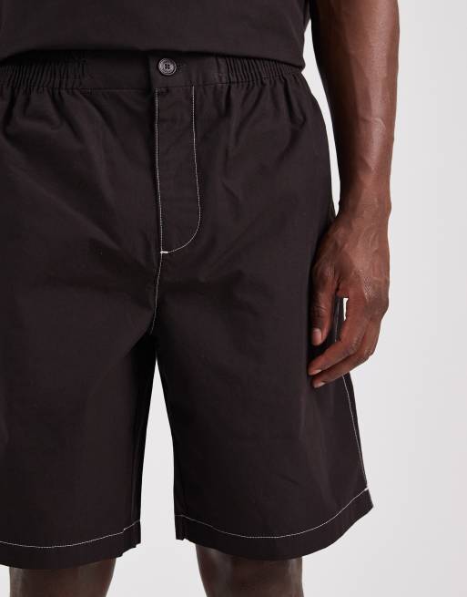 Lacoste resort shorts in brown (part of a set), 5 of 5